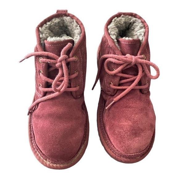 UGGS-LACE UP BOOTS-SIZE 7 - Picture 1 of 14